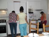 matky při společném vaření